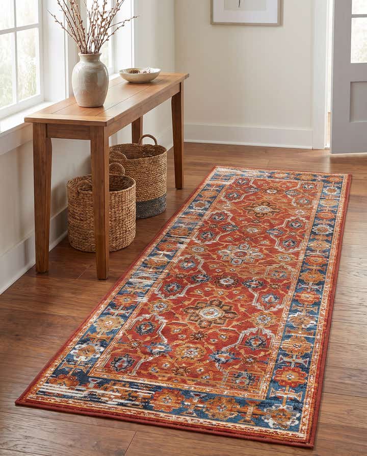 60cm x 155cm Makkelijk schoon te maken Traditional Binnen / buiten Loper Vloerkleed