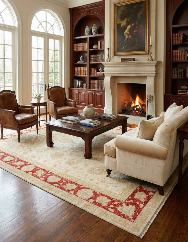 Detail image of 9' x 11' 11 Kaizar Wool Rug