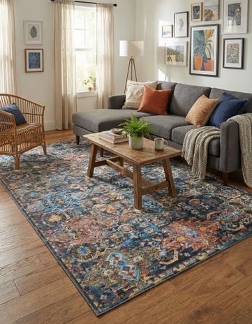 5' x 8' Washable Timeless Rug