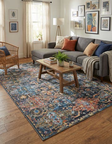 5' x 8' Washable Timeless Rug