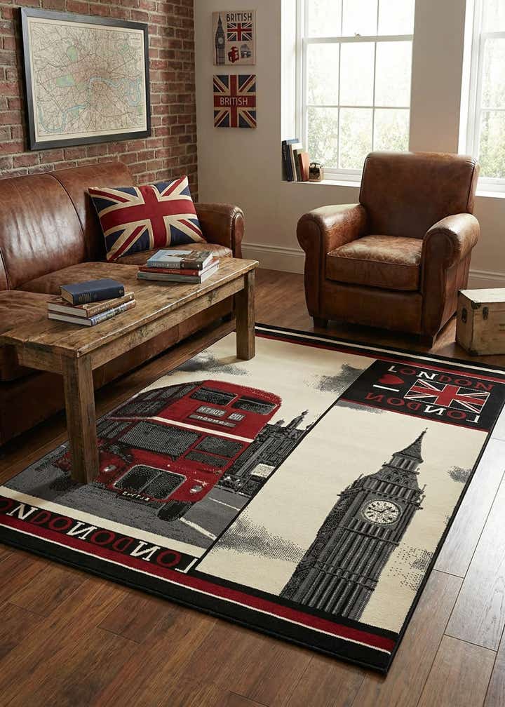 5' 3 x 7' 4 Reproduction Gabbeh Rug