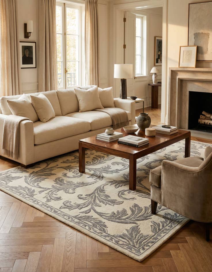 Detail image of 3' 11 x 6' Darya Rug