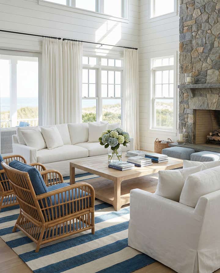 10' x 14' 1 Hand Woven Jill Zarin Hamptons Rug