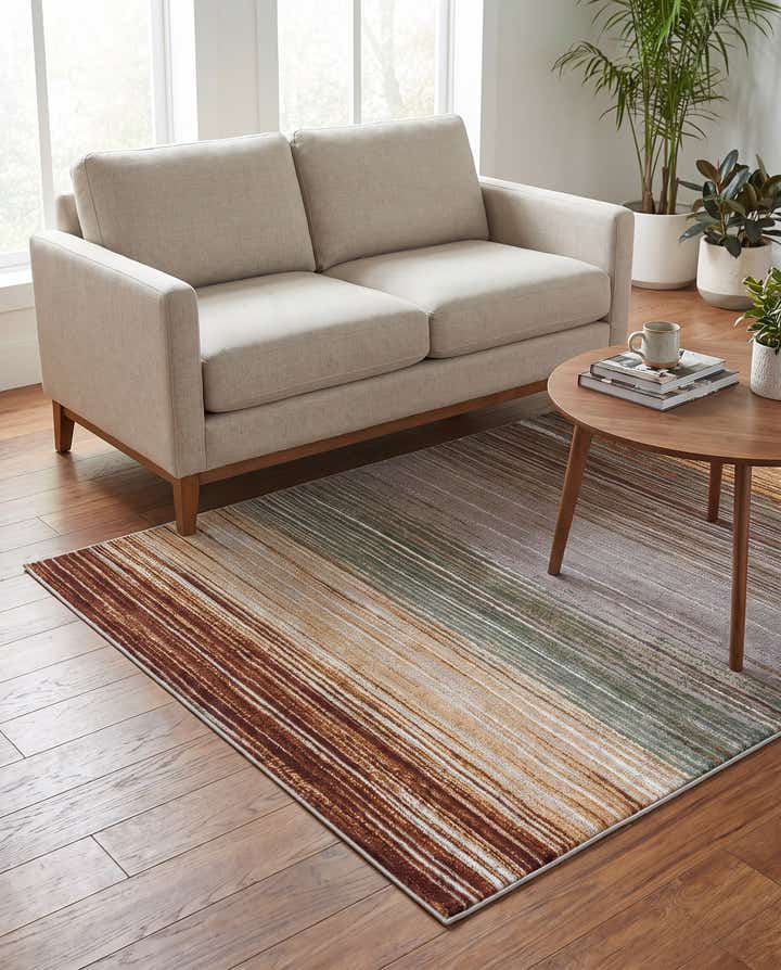 5' x 8' Easy-Clean Modern Indoor / Outdoor Rug