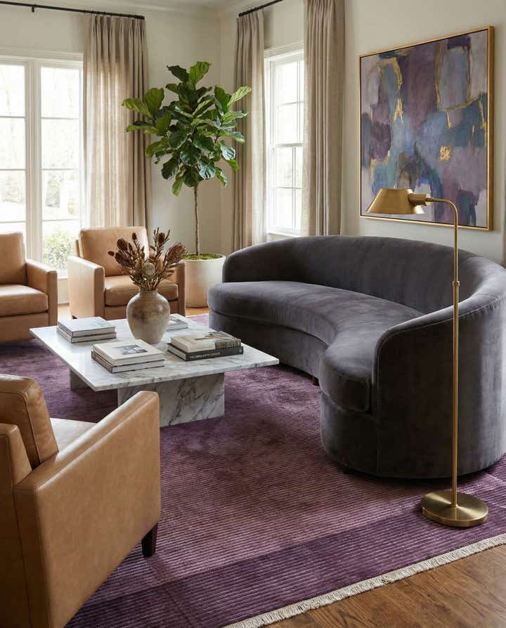 8' 1 x 11' 4 Hand Knotted Darya Wool Rug