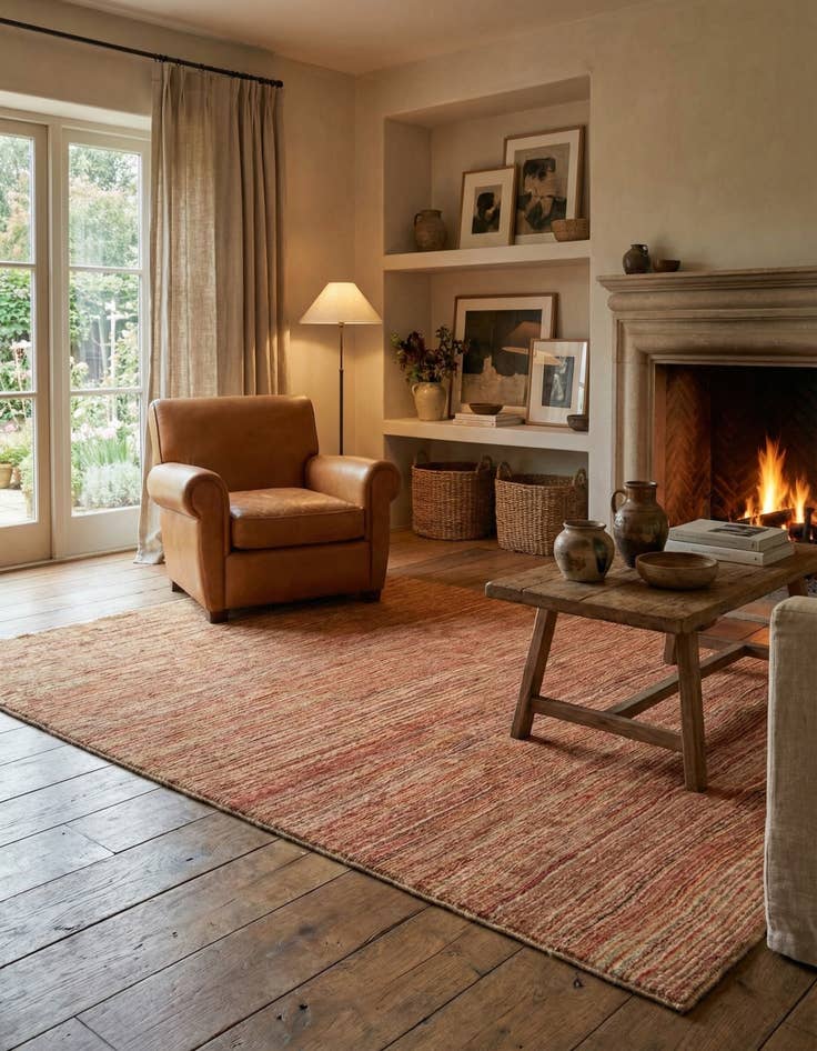 Detail image of  6' 6 x 9'  Hand Knotted Kashkuli Gabbeh Wool Rug