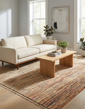 5' x 6' 3 Hand Knotted Modern Ziegler Wool Rug