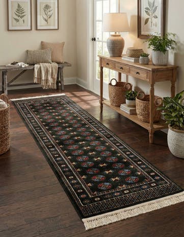 2' 7 x 10' Bokhara Runner Rug