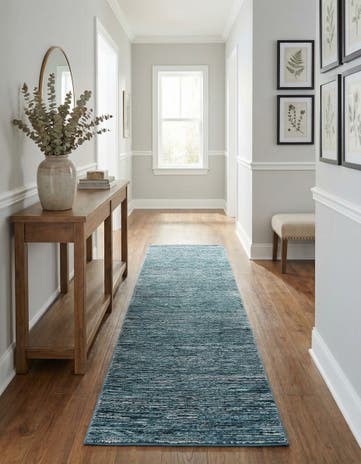 Blue Finsbury Runner Rug