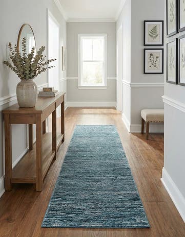 Blue Finsbury Runner Rug