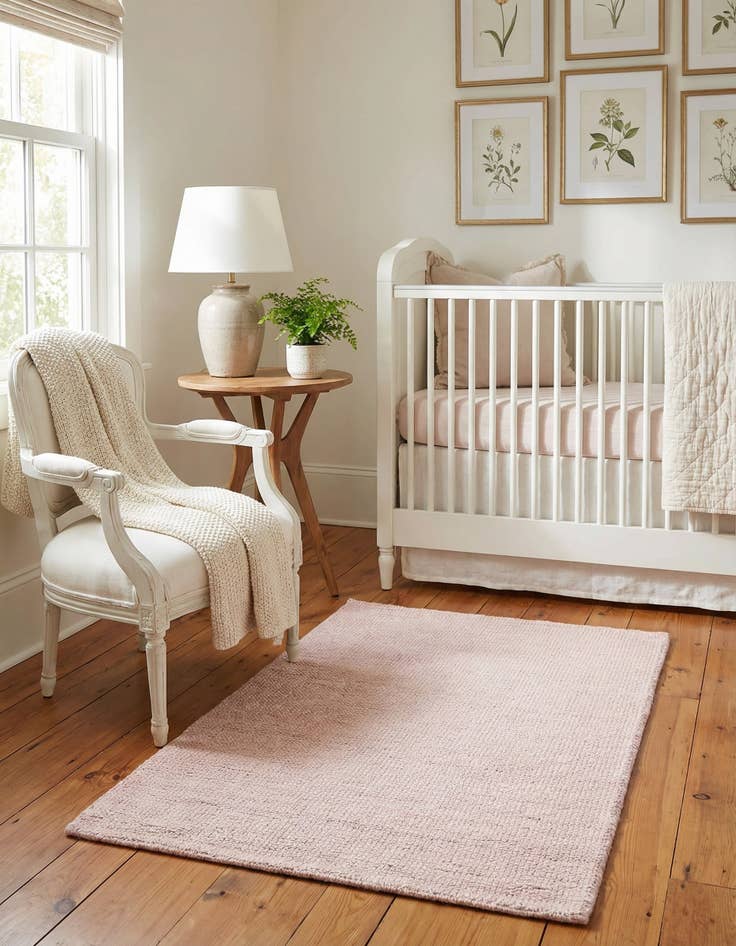 Detail image of 2' 2 x 3' 1  Hand Woven Jill Zarin English Manor Farmhouse Wool Rug