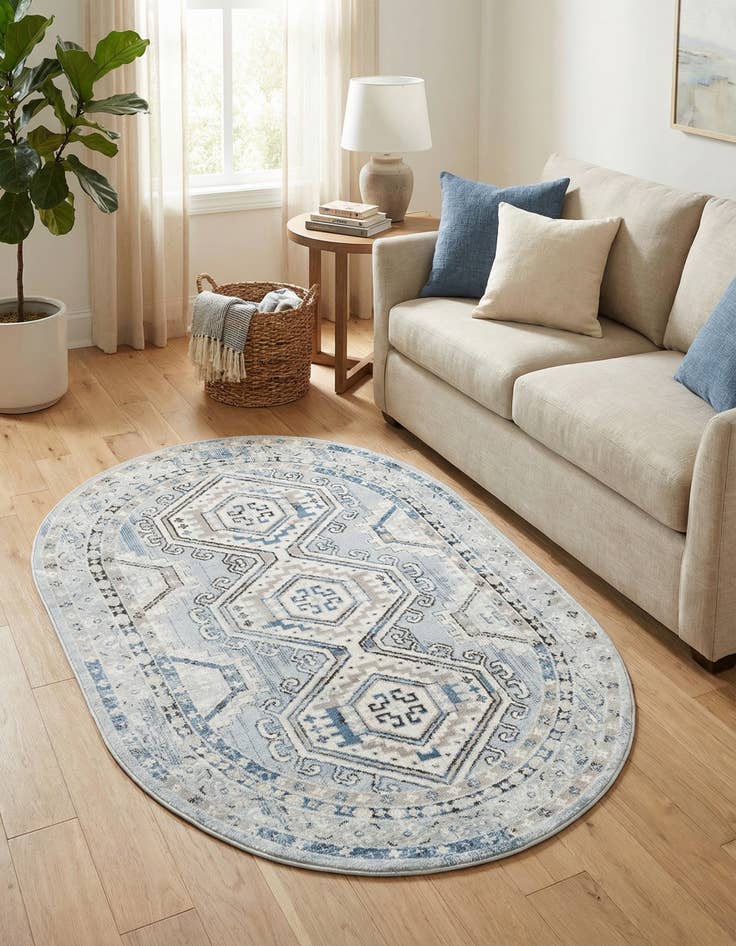 Detail image of 4' x 6' Charlotte Oval Rug