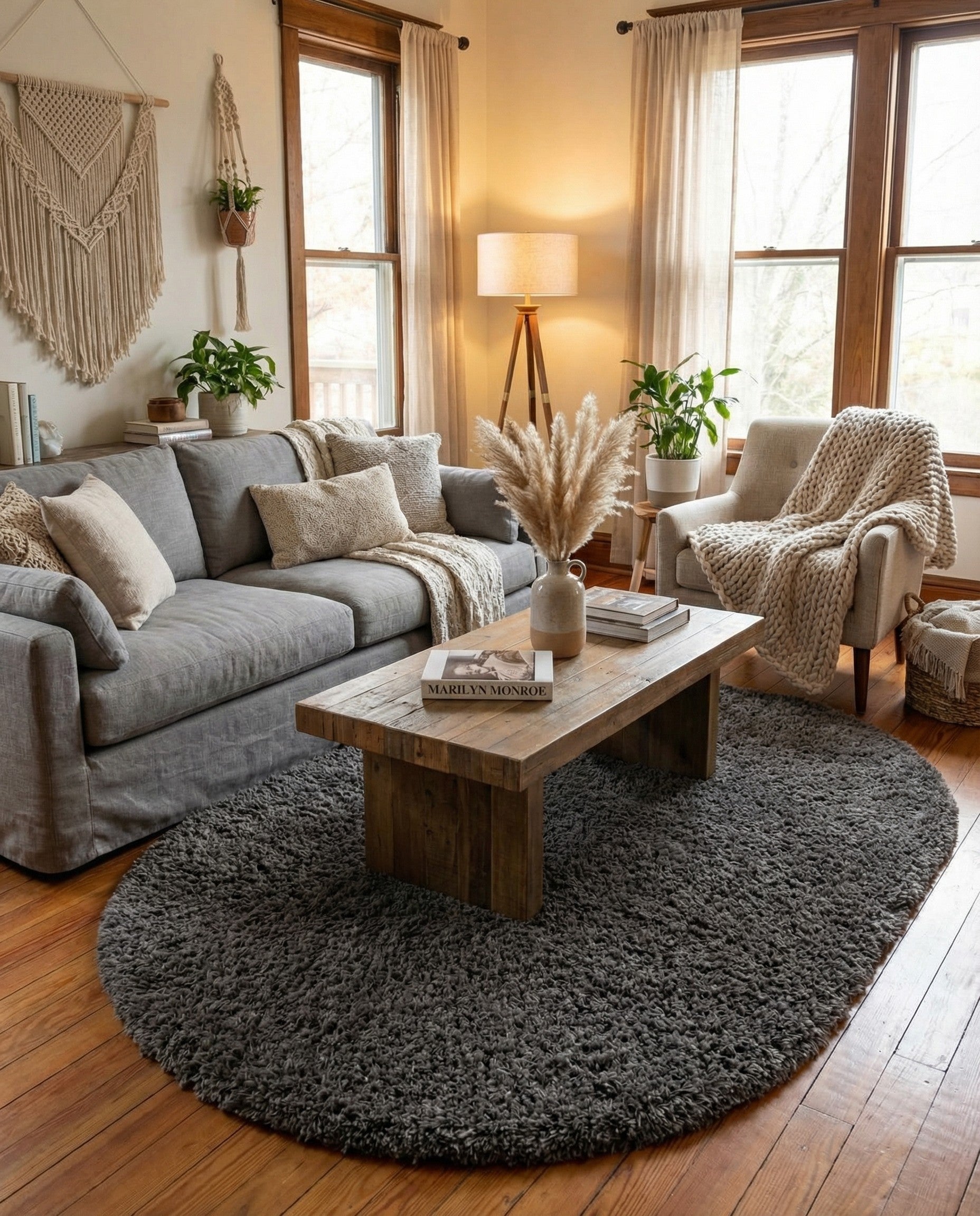  5' 3 x 8' Marilyn Monroe&trade; Shag Oval Rug