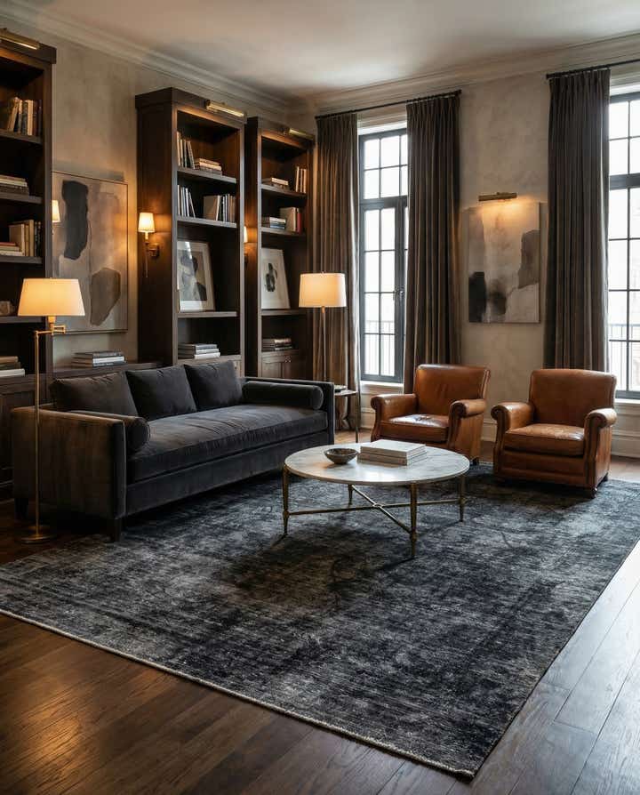 7' 5 x 10' 3 Hand Knotted Ultra Vintage Persian Wool Rug