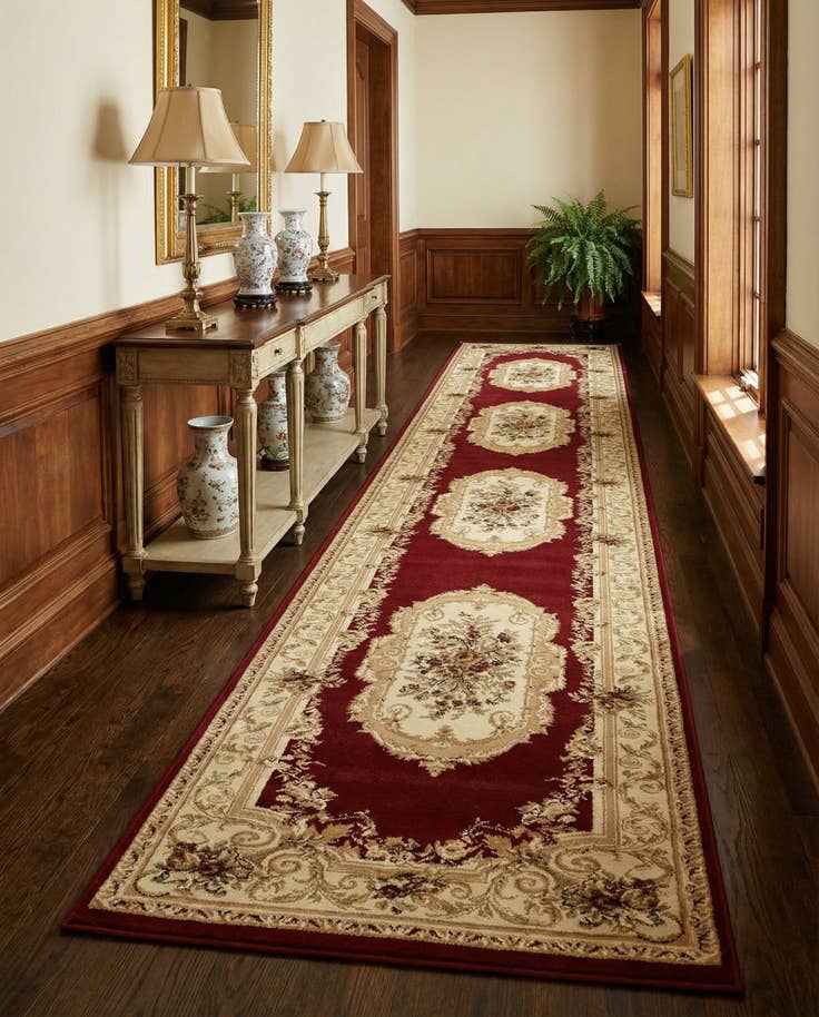Detail image of 3' x 19' 8 Chateau Runner Rug