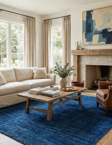 5' 5 x 7' 6 Hand Knotted Darya Wool Rug