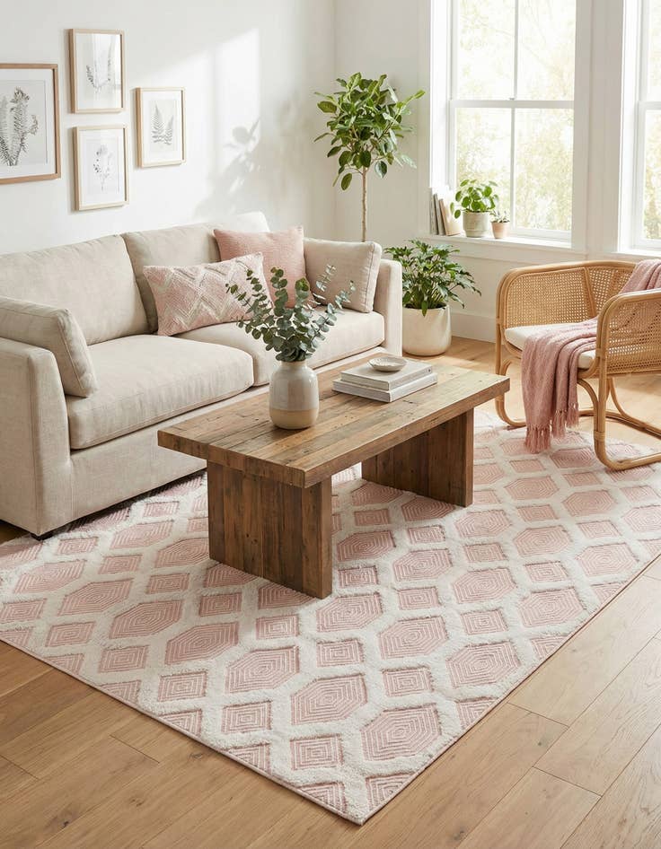 Detail image of  6' 4 x 9' Sabrina Soto Casa Havana Rug