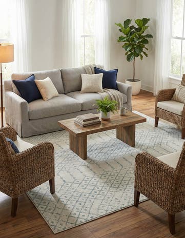 9' x 12' Paxon Trellis Rug