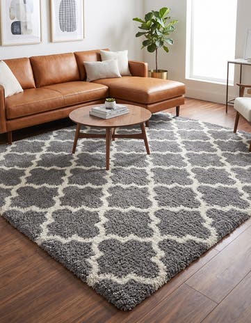 8' x 8' Moroccan Shag Square Rug