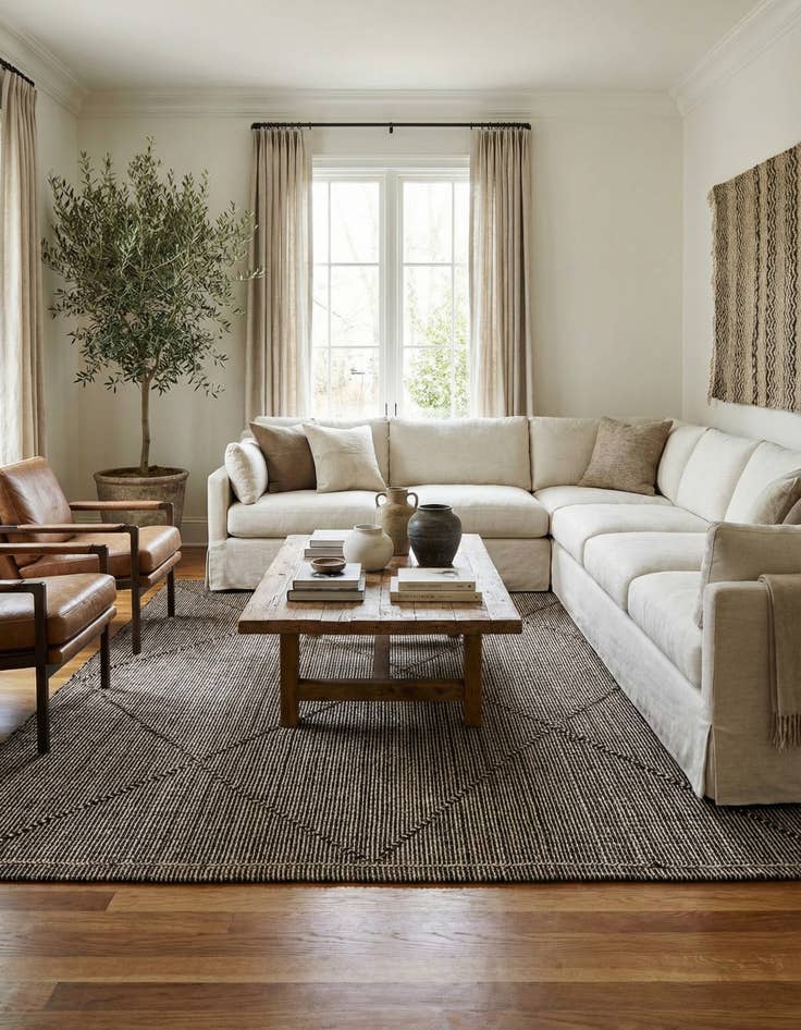 Detail image of 6' x 12' 2  Hand Knotted Moroccan Wool Runner Rug