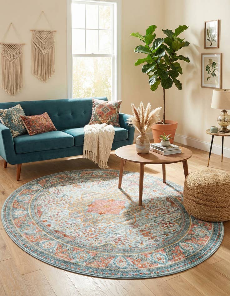 Detail image of 7' 10 x 10' Havana Oval Rug