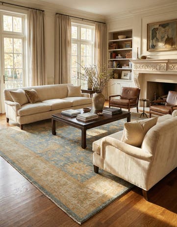 8' 7 x 11' 2 Kaizar Wool Rug