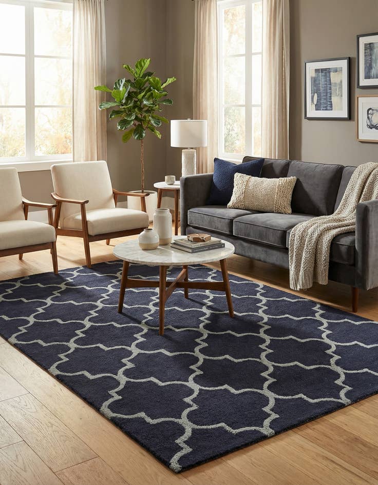 Detail image of 5' x 8' Luna Rug