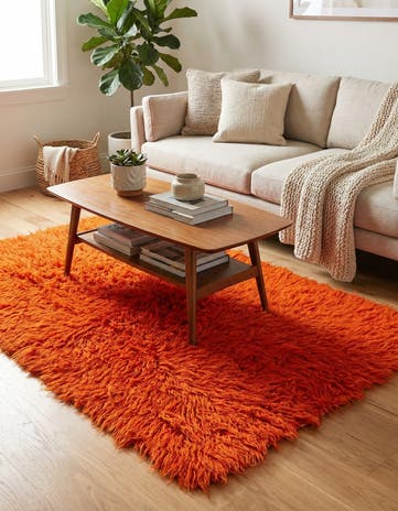 3' 3 x 5' 4 Hand Knotted Moroccan Wool Rug