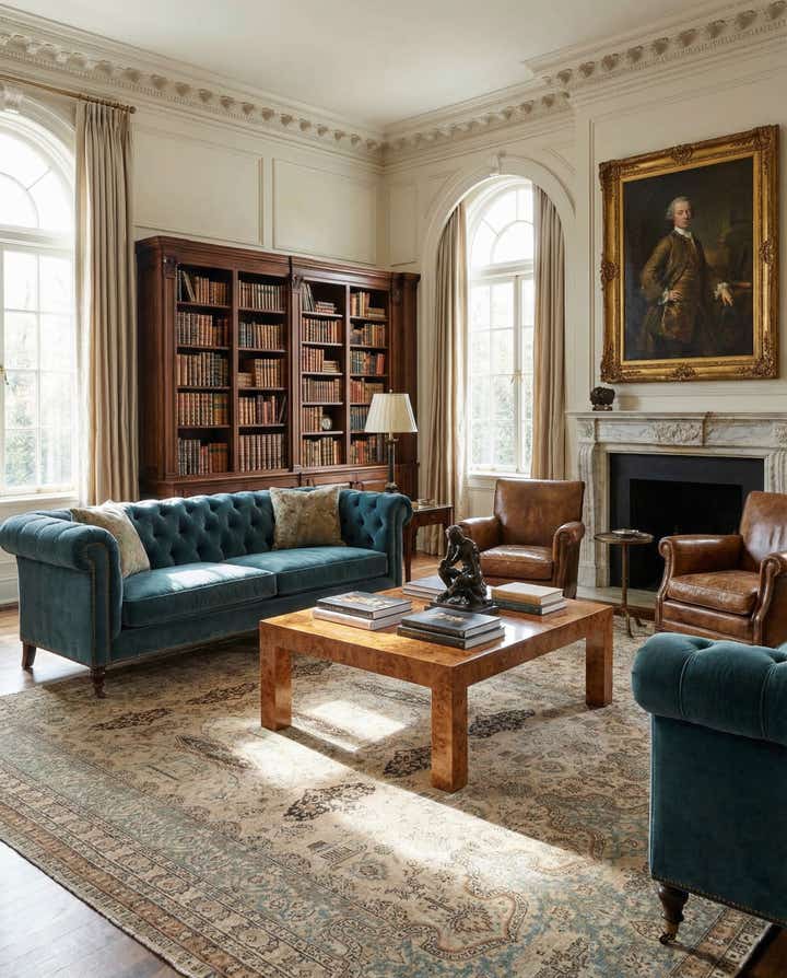 6' 10 x 10' 4 Hand Knotted Ultra Vintage Persian Wool Rug