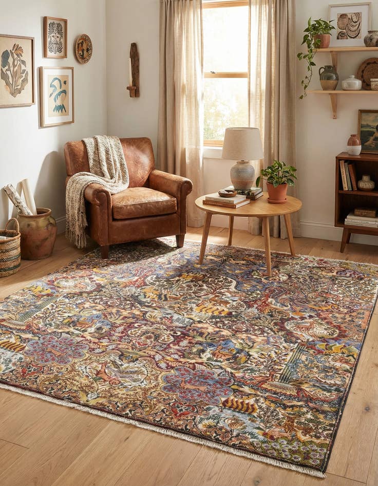 Detail image of 5' 1 x 5' 1 Boutique Square Rug