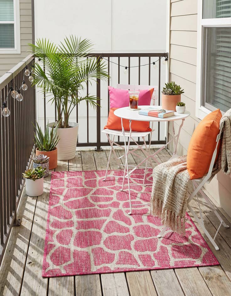 Detail image of 2' x 3'  Washable Safari Indoor / Outdoor Rug