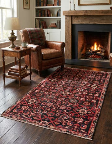 2' 8 x 5' 2 Hand Knotted Ultra Vintage Persian Wool Rug