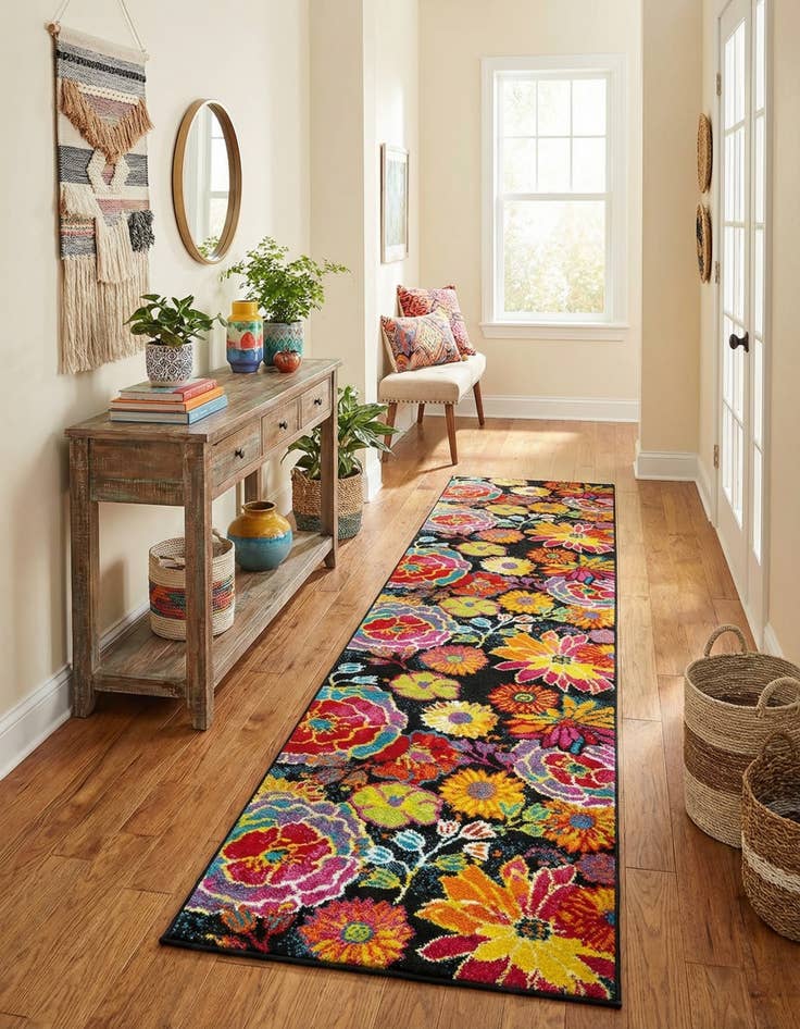 Detail image of 2' 7 x 12' Florence Runner Rug