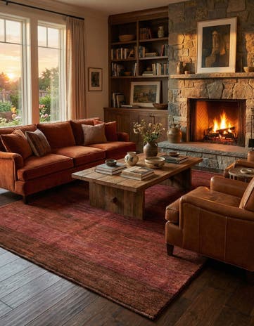 5' x 6' 6 Shayan Wool Rug
