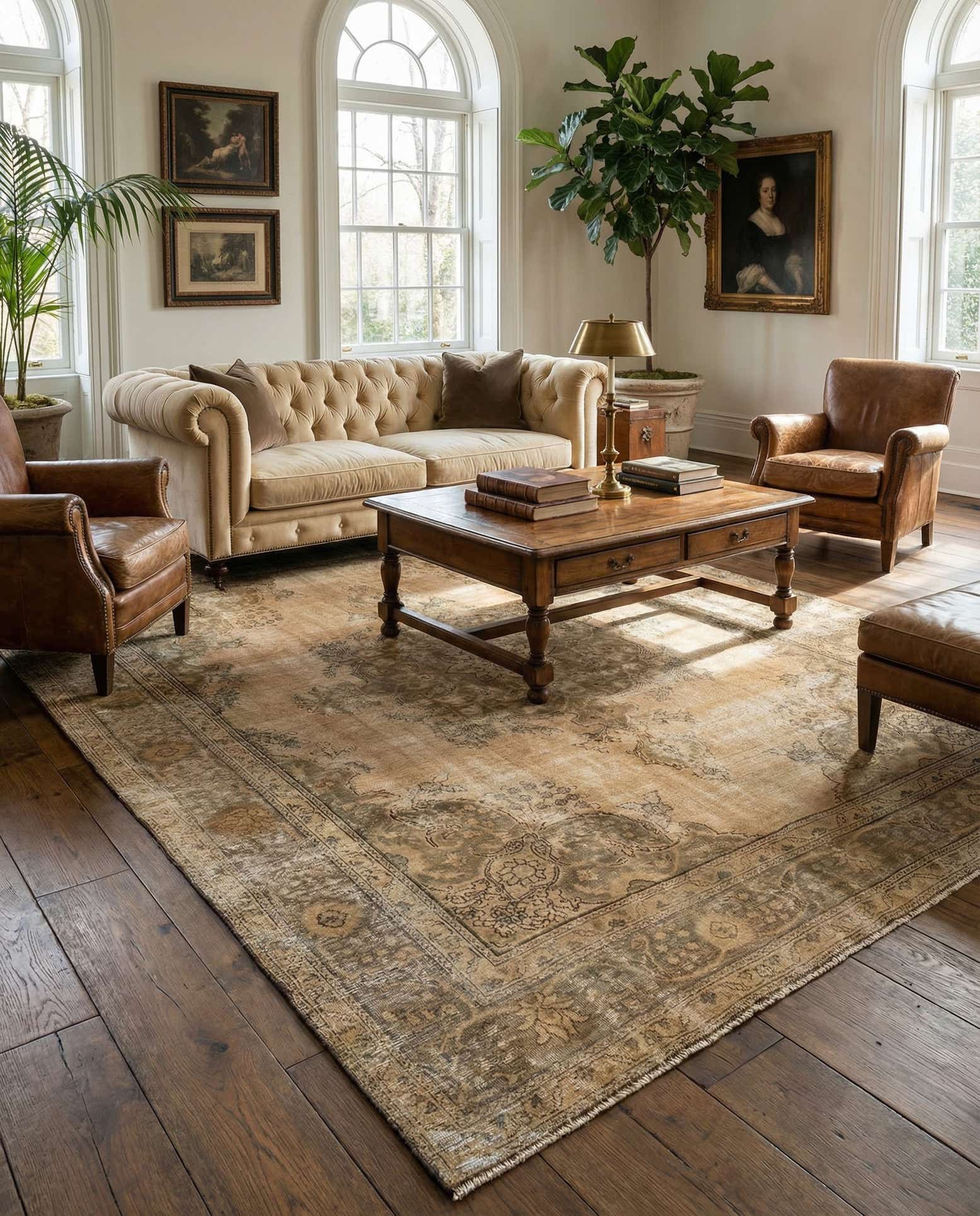 9' 6 x 12' 5 Vintage Royal Rug