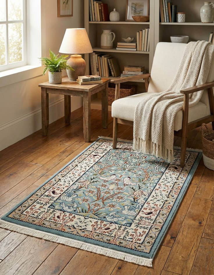 Detail image of  2' x 3' Nain Design Rug