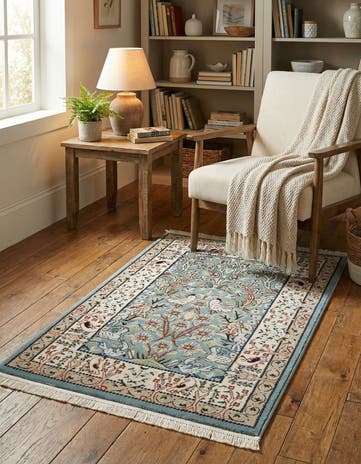 60cm x 95cm Nain Design Rug