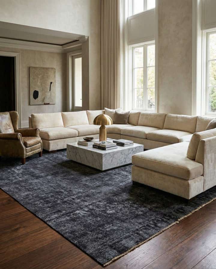 8' 10 x 12' Hand Knotted Ultra Vintage Persian Wool Rug