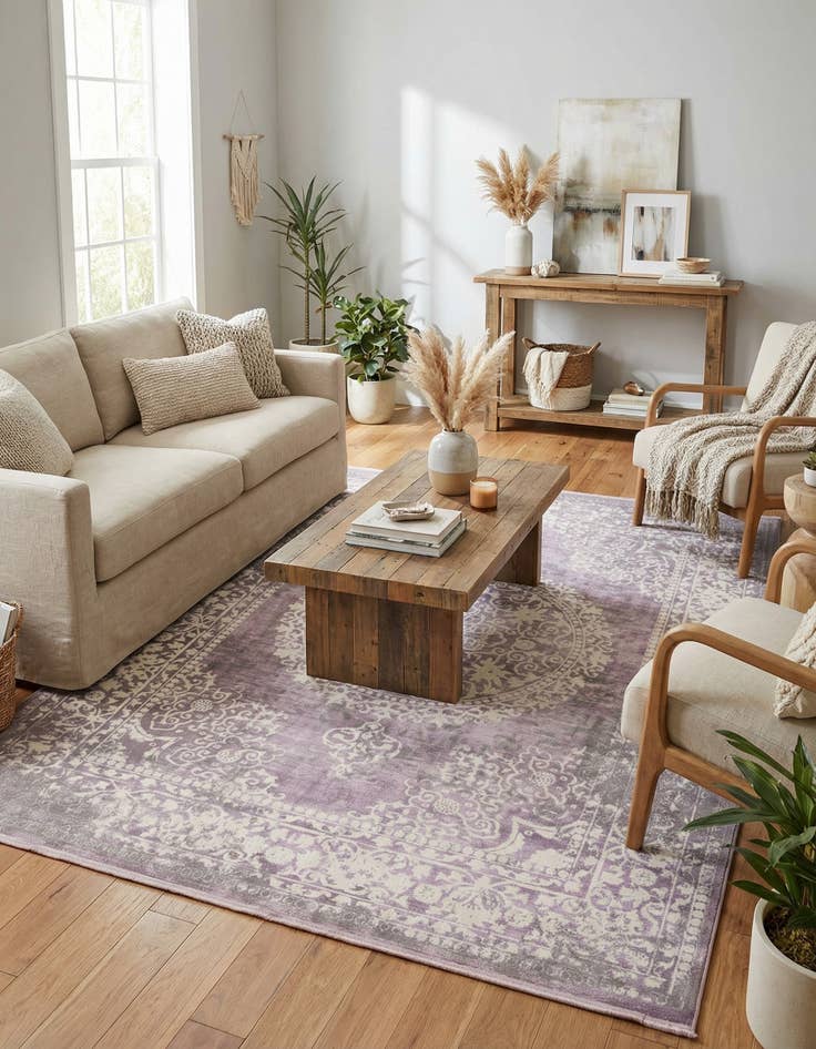 Detail image of  9' x 12' 2 Modern Classical Rug