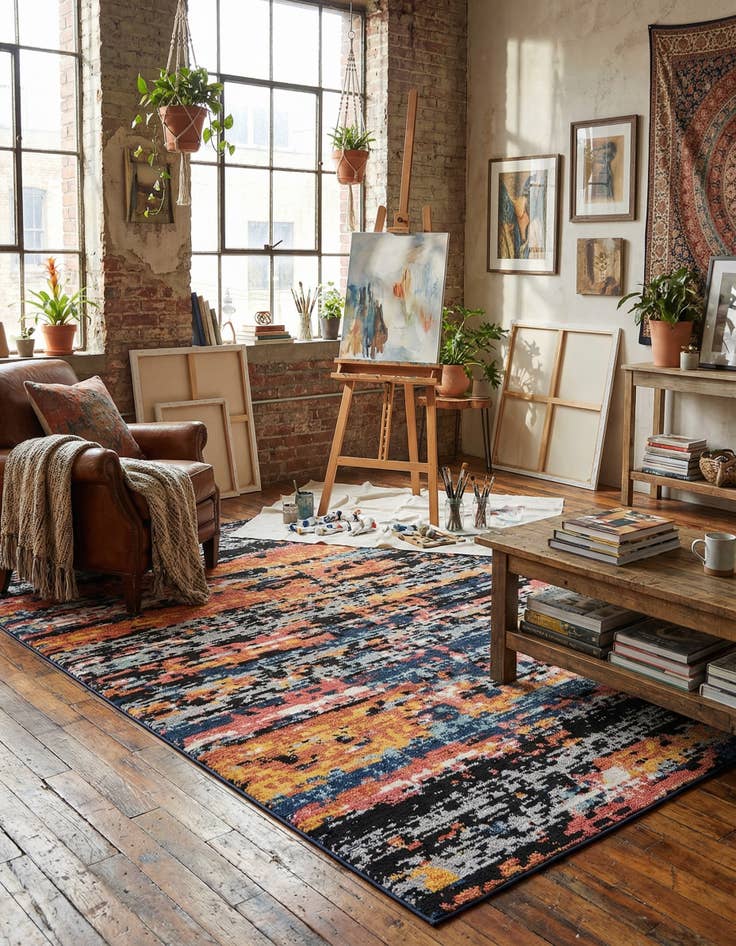 Detail image of 7' 10 x 10' Tagine Rug