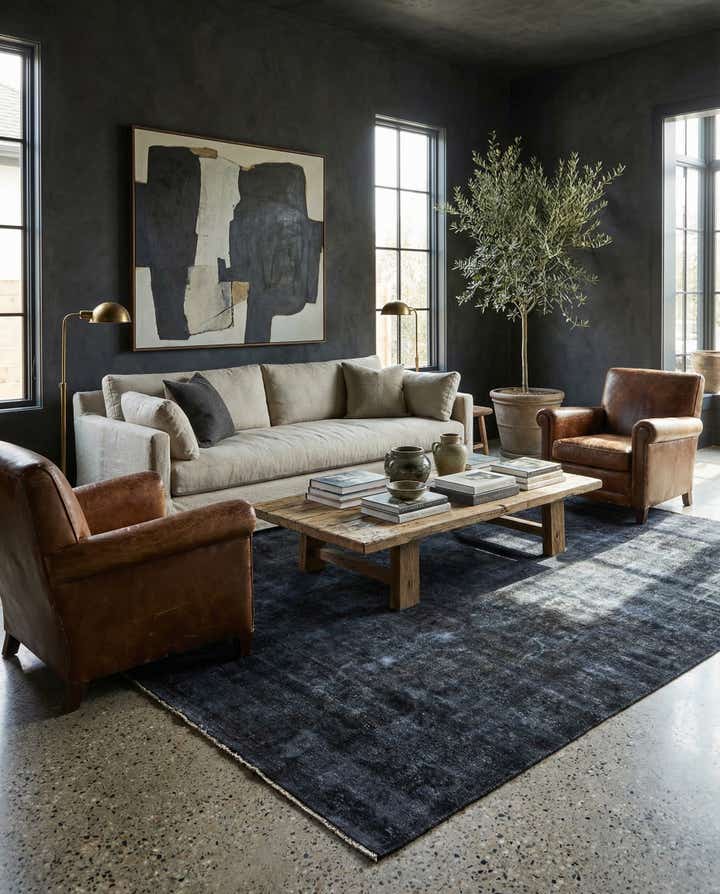 9' 2 x 12' 5 Hand Knotted Ultra Vintage Persian Wool Rug