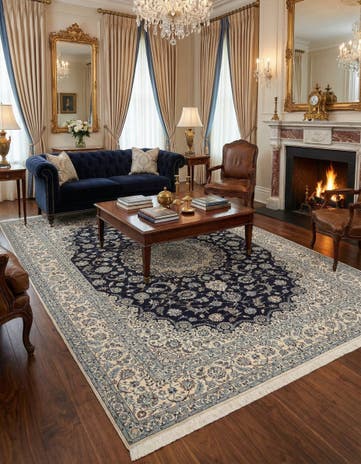8' 6 x 12' 2 Nain Rug