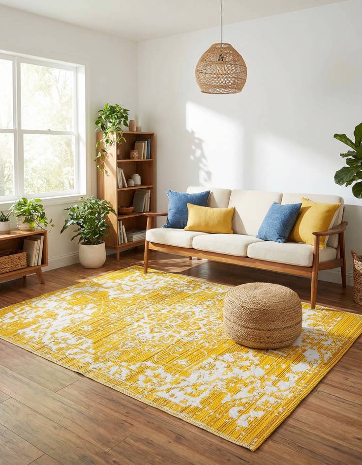 Detail image of  7' 10 x 10'  Washable Vista Breeze Indoor / Outdoor Rug