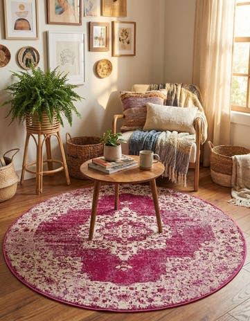 4' x 4' Amulet Round Rug