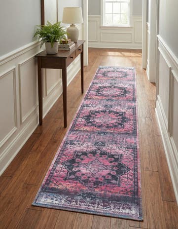 2' x 9' 10 Washable Francesca Runner Rug