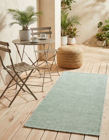 2' x 4' 1 Easy-Clean Jill Zarin Palm Springs Indoor / Outdoor Runner Rug