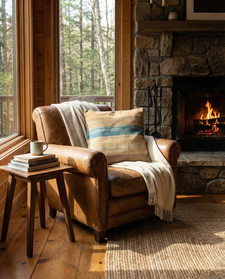 1' 5 x 1' 6 Hand Woven Pillow Wool Square Rug