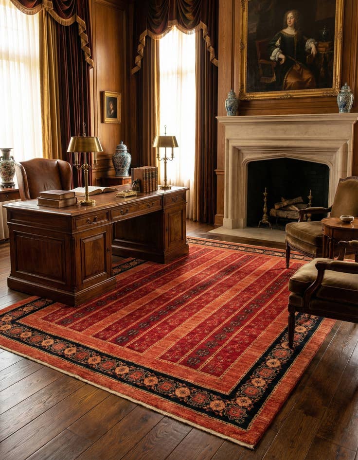 Detail image of 5' 2 x 7' Kashkuli Rug