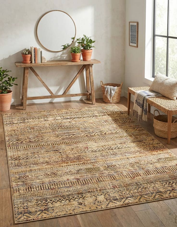 Detail image of 7' 10 x 10' Saturn Rug