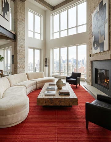 13' 2 x 19' 5 Hand Woven Kilim Modern Wool Rug
